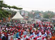 Tingkat SD se Kabupaten Sijunjung, 116 Tim Ikuti Lomba Gerak Jalan Tepat Waktu