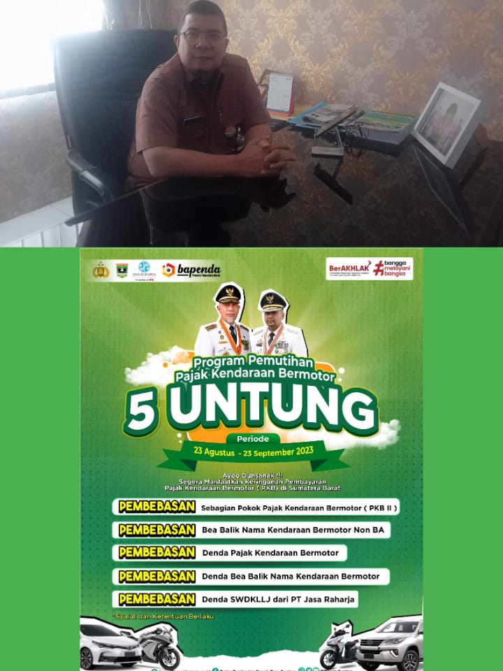 Ayo Datang Ke Kantor Samsat Painan, Manfaatkan Program 5 Untung 1 a866686b 7d82 4b0e a8ef c83eb41b1e23