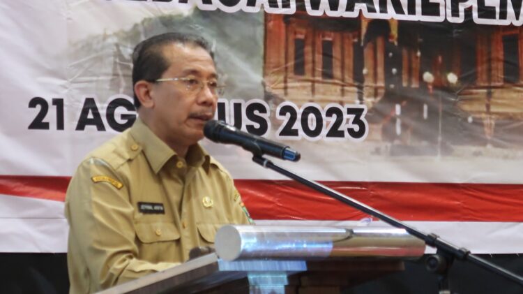 Kepala Badan Kesatuan Bangsa dan Politik Provinsi Sumatera Dr. H. Jefrinal Arifin, SH, M. Si. (chandra antoni)