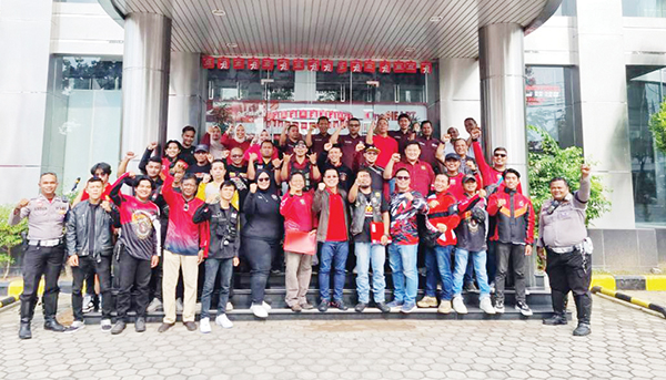 KONVOI KEMERDEKAAN— PT. HPM bersama AHSB menggelar konvoi kemerdekaan dalam rangka  memperingati hari kemerdekaan Indonesia ke-78.