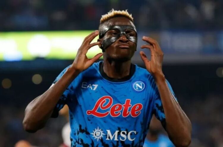 RUMOR TRANSFER— Al-Hilal tertarik mendapatkan striker 24 tahun milik Napoli, Victor Osimhen.