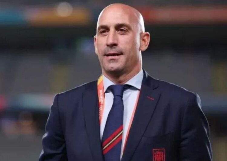 Presiden Federasi Sepak Bola Spanyol (RFEF) Luis Rubiales.