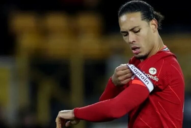 KAPTEN BARU— Bek Liverpool Virgil van Dijk ditunjuk sebagai kapten menggantikan peran Jordan Henderson.