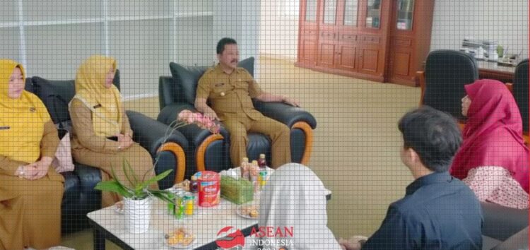 wawako asrul saat berikan arahan