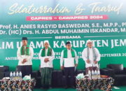 Disambut Santri dan Didoakan Kyai di Jember, Anies-Cak Imin Sampaikan Tekad Lanjutkan Perjuangan Leluhur