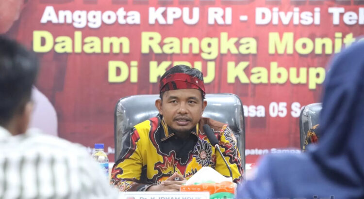 Idham Holik 
Komisioner KPU RI