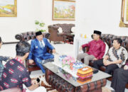 KPU Silaturahmi dengan Bupati AWR Bahas Deklarasi Pemilu Damai