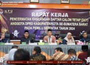 KPU Sawahlunto Ikuti Rakor Pencermatan Rancangan DCT, Terdapat Sejumlah Perubahan