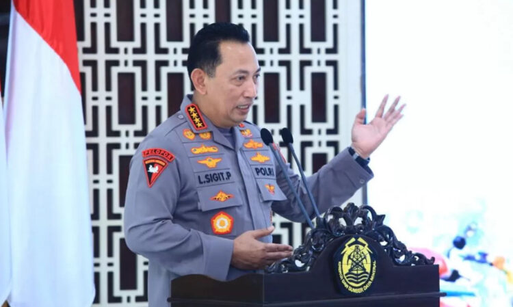 Pastikan Tindak Tegas Judi Online, Kapolri: Ada Info, Kita Pukul 1 Kapolri Jenderal Listyo Sigit Prabowo