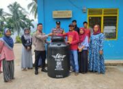 Wujudkan Kepedulian Kapolsek pada Masyarakat, Bantu Tedmon 500 Liter untuk Mushalla Darussalam