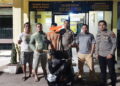 Maling Motor Ditangkap Massa