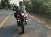 Touring HBD Regional Sumatra, Bikers Honda Sumbar Buktikan Kekompakan