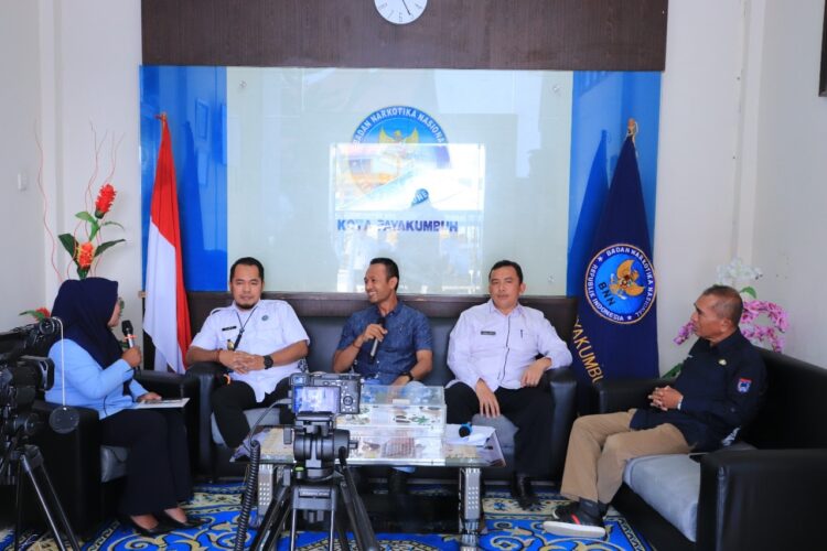 Peredaran Narkoba di Payakumbuh Meresahkan 1 DIALOG NARKOBA—Pemko Payakumbuh menggelar dialog membahas maraknya peredaran narkoba di Payakumbuh.