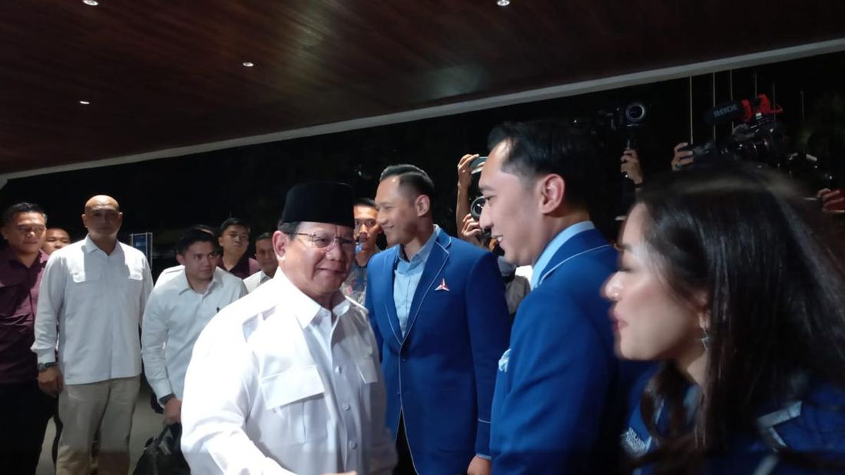 prabowo hadir rapimnas demokrat 169