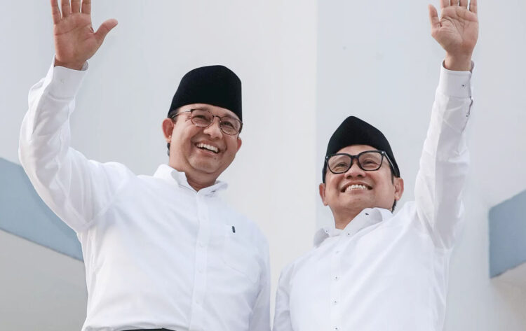 PASANGAN Anies Baswedan-Muhaimin Iskandar.