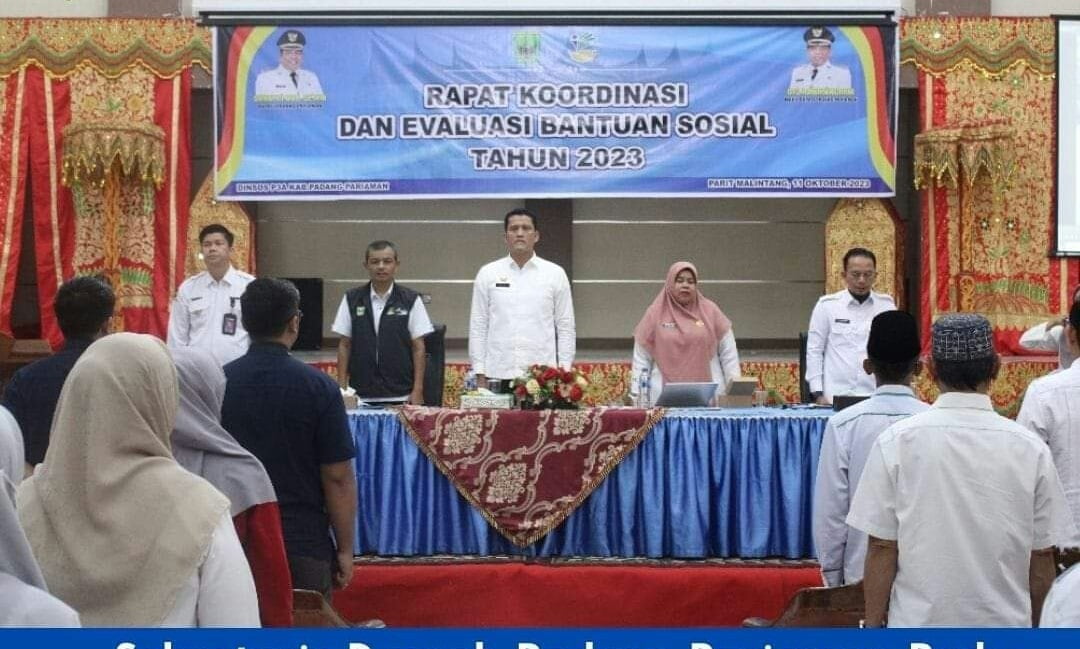 Diberikan Terus Menerus Sekda Rudy Repenaldi Rilis Evaluasi Bantuan Sosial Tahun 2023