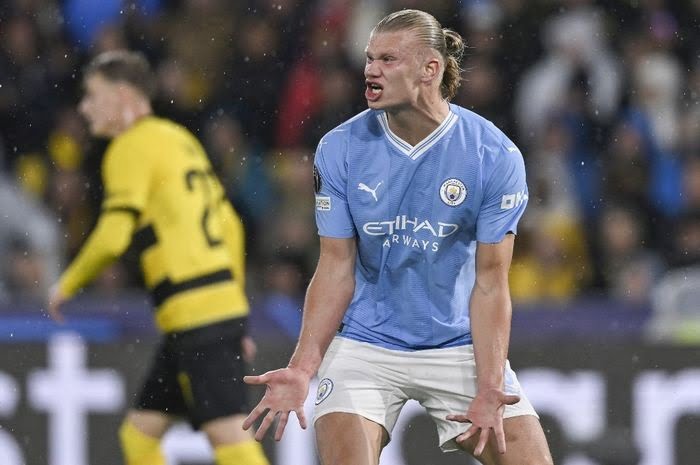 Manchester United vs Manchester City, Tekad 3 Poin di Kandang 1 Erling Haaland