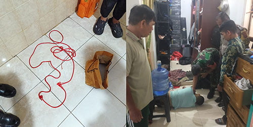 Alami Depresi Sejak Diceraikan Istri, Duda Muda Ditemukan Tewas Tergantung 1 GANTUNG DIRI—
Polisi melakukan olah TKP kasus gatung diri di di Perumahan Taluak Permai, Desa Taluak, Kecamatan Pariaman Selatan, Kota Pariaman dan mengevakuasinya ke RSUD untuk divisum.