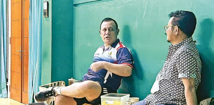 KEtua KPK bertemu MEntan