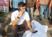 Pemotor Mendadak Jatuh lalu Meninggal