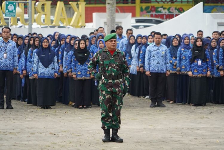 ASN Pemkab Solsel Ikuti Peringatan Hari Kesaktian Pancasila 1 Sekda H. Syamsurizaldi Jadi Inspektur Upacara