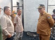Rumah Permanen Milik Warga Terbakar, Sekdakab Turun ke Lokasi