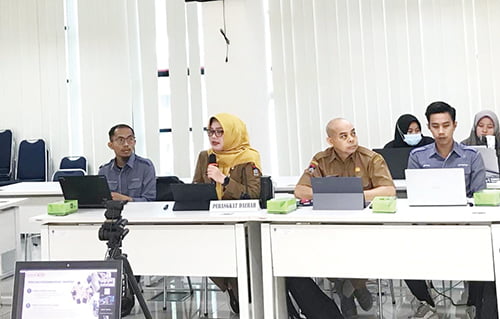 Sinopen DPMPTSP Ikuti Penilaian Tari Indang Tahun 2023
