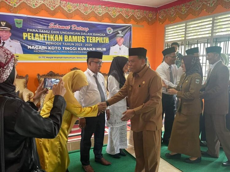 Wakil Bupati Rahmang Bamus dan Walinagari Hendaknya Menjalin Koordinasi Untuk Kemajuan Nagari