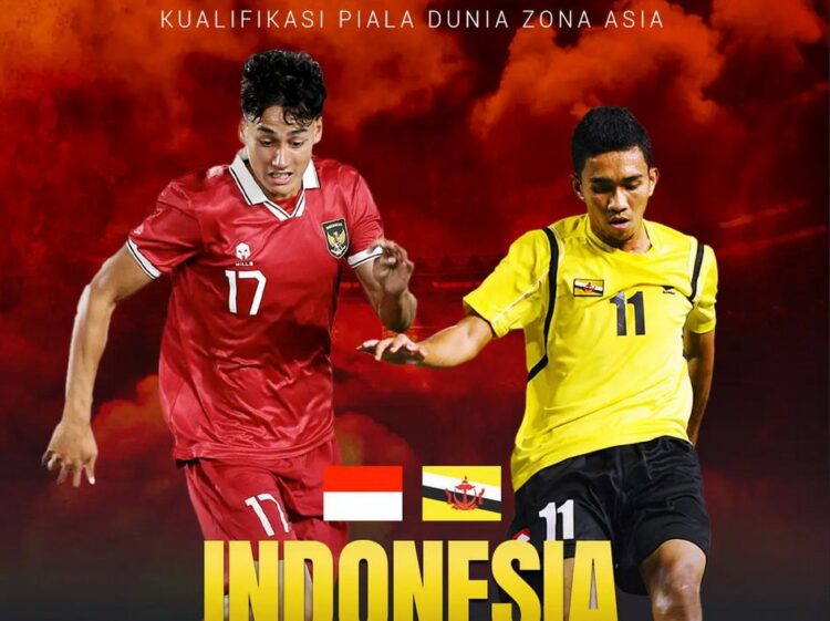 Indonesia Vs Brunei Darussalam, Peluang Perbaiki Peringkat FIFA 1 indo brunei