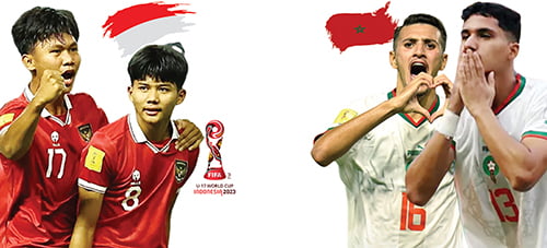 Indonesia vs Maroko, Misi Lolos Garuda Muda 1 02 BOLA