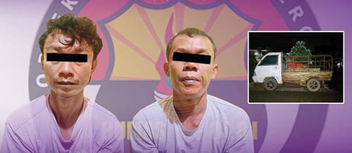 Beraksi seperti Ninja, Komplotan Pencuri Bobol Gudang Rempah, Dua Pelaku Ditangkap, Tiga jadi Buronan 1 PENCURI REMPAH— Dua pelaku pencurian di gudang rempah-rempah ditangkap jajaran Satreskrim
Polres Payakumbuh.