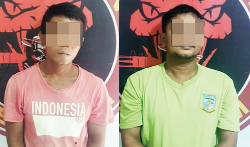 Pencuri Hp dan Penadah Ditangkap, Satu Pelaku Buron 1 PENCURI—
Pelaku Andri yang berperan sebagai pencuri Hp dan Wendri sebagai penadah ditangkap jajaran Polsek Lubeg.