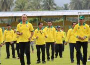 Meriahkan HKN ke-59, Pemkab Sijunjung Gelar Senam Bersama