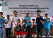 Dukung Pengembangan Wisata Papua, PLN Salurkan Bantuan Sanitasi Fasum di Pulau Sapomi, Biak