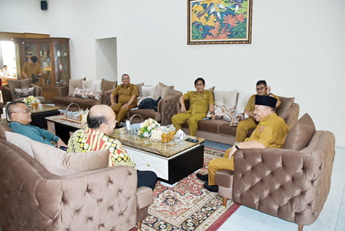 Bupati Agam Kepala Puslitbang SDP3I Kemen Kominfo