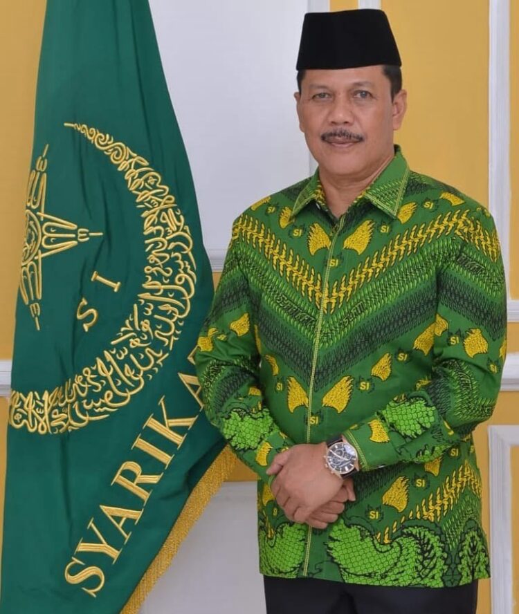 Syarikat Islam Sumatra Barat Mambangkik Batang Tarandam 1 Ketua DPW Syarikat Islam Provinsi Sumatera Barat Kombes Pol (Purn) Mukhlis Mansur S.i.K, di Padang.