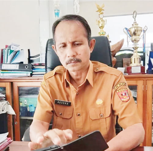 Medio Januari hingga September, 1.095 Kartu Pencari Kerja Diterbitkan 1 Aguska Dwi Fajra
Plt Kadis Perindagker