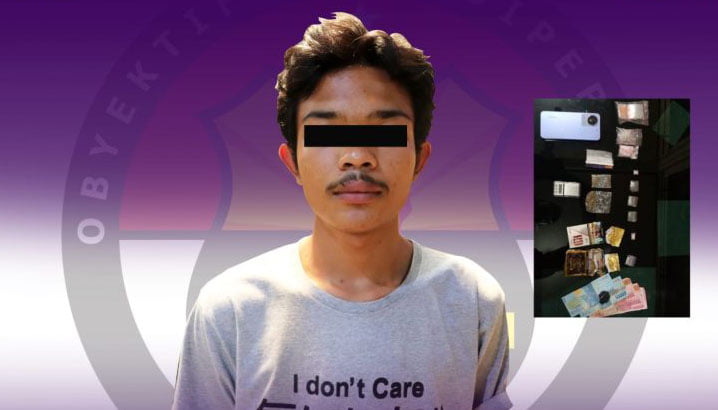 Berkat Laporan Pemilik Rumah Kos, Penjual Ganja ke Pelajar Ditangkap 1 PENGEDAR GANJA— Pelaku GR (18) yang terlibat peredaran daun ganja kering ditangkap jajaran Satresnarkoba Polres Payakumbuh.