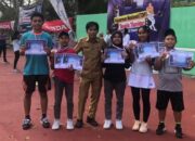 Kejurnas Junior Piala Bupati Tanah Datar, Petenis Sawahlunto Sabet 9 Mendali