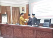 Sidang Paripurna, Wawako Hantarkan Ranperda Penanaman Modal dan PPPA