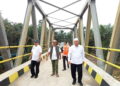 Bupati Hamsuardi Tinjau Jembatan Tombang Jarung 11 Bupati Hamsuardi Tinjau Jembatan Tombang Jarung