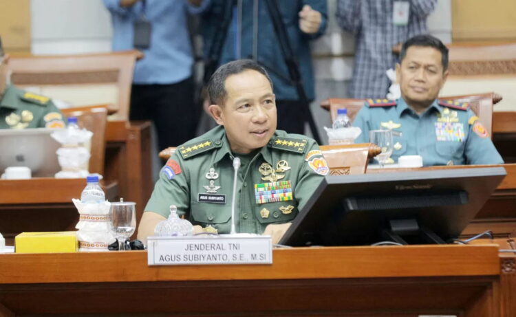 Jenderal TNI Agus Subiyanto 
Panglima TNI
