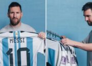 Penggemar Messi Merapat!, 6 Jersey Piala Dunia 2022 Dilelang Rp154,4 Miliar