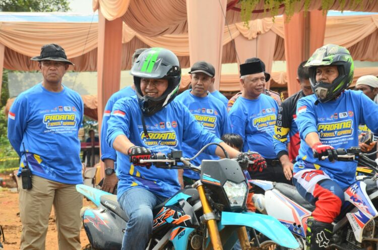 Trail Game Wisata Adventure Lumin 2023, Wawako Ekos Albar Ikut Unjuk Kebolehan 1 wawako ikut ngretrack Lumin adventure