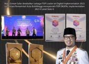 Wako Erman Safar dan Pemkot Bukittinggi Raih Penghargaan Nasional Top Digital Award 2023