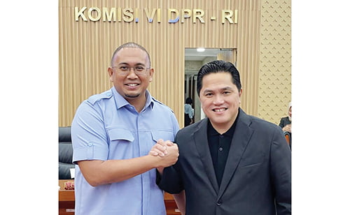 Andre Rosiade Perjuangkan Tunjangan Kesehatan Pensiunan PT SP ke Erick Thohir 1 Andre Rosiade