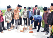 Peletakan Batu Pertama oleh Bupati Agam, Muhammadiyah IV Koto akan Miliki Musala dan Perkantoran Baru