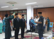 Lantik 2 Penjabat Wali Nagari, Bupati Inagtakan untuk Jalankan Amanah