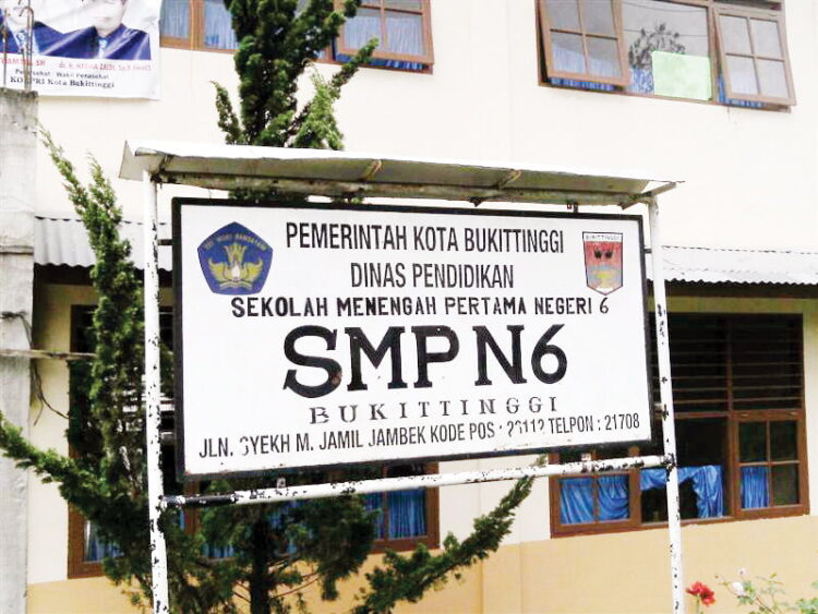 Fasilitasi Minat dan Bakat Siswa, SMP 6 Bukittinggi Hadirkan Kelas Jurnalistik 1 ILUSTRASI— SMPN 6 Bukittinggi.