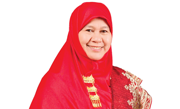 Hj Harneli Yakin Anies-Imin Menang di Sumbar 1 Hj Harneli